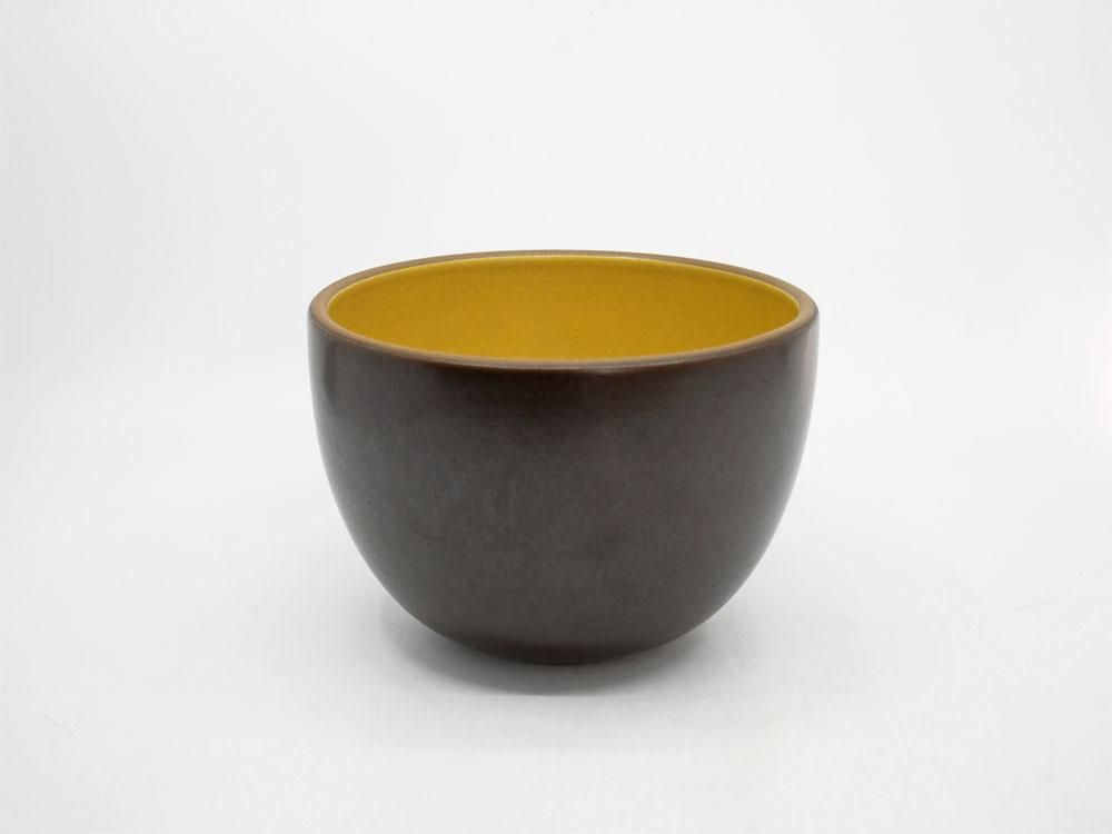 ヒースセラミックス HEATH CERAMICS ディープ サービングボウル Deep Serving Bowl Φ15cm イエロー 陶器 アメリカ  ミッドセンチュリー B ● - TOKYO RECYCLE imption | 東京・世田谷のリサイクルショップ デザイナーズ・北欧家具の販売・買取