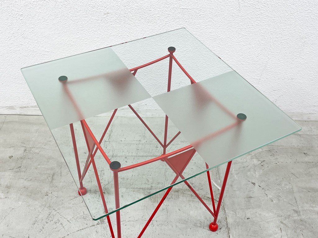 ߥåɥ3 Midway ӥơ 饹 ˥󥰥ơ֥ Vintage Glass table ե󥯥ɥ饤 Frank Lloyd Wright 