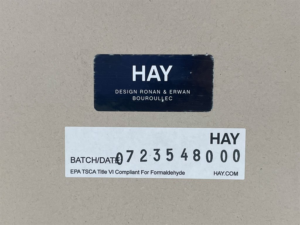 ヘイ HAY CPH 20 ラウンドテーブル ダイニングテーブル オフホワイト リノリウム ロナン＆エルワン・ブルレック Φ120 ￥220,000 未使用品 〓