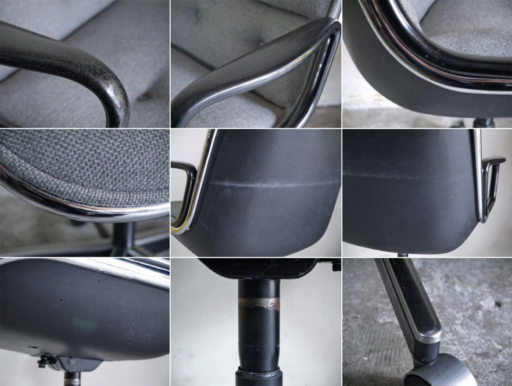 Υ Knoll ݥå Pollock Exective Chair 졼 ե֥å 㥹  ǥ 㡼륺ݥå Charles Pollock 