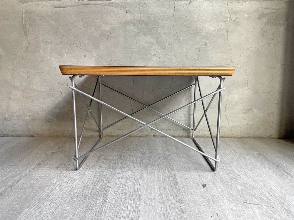 ϡޥߥ顼 Herman Miller LTRT Eames Wire Base Low Table ॺ 磻䡼١ ơ֥ ߥåɥ꡼  