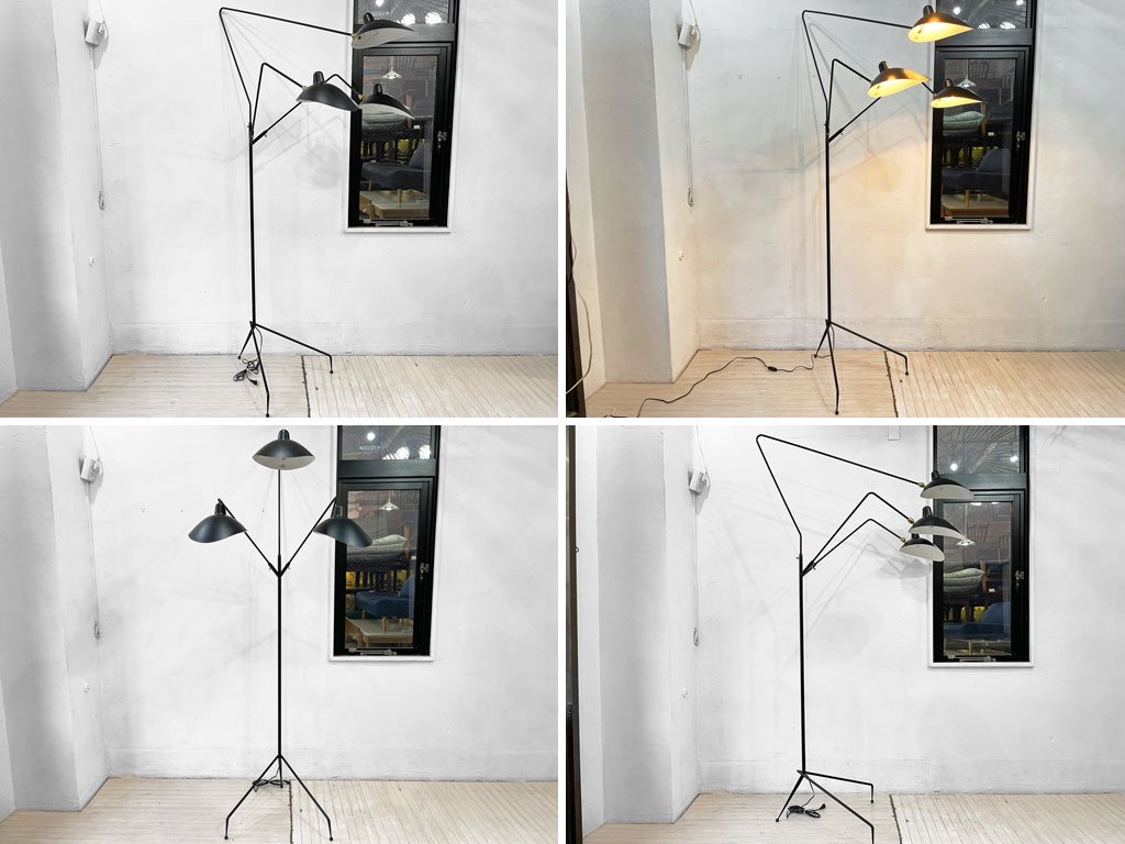 ǡ IDEE ѥǡ ȥ ߥ LAMPADAIRE 3 LUMIERES 른塦ࡼ Serge Mouille եɥ饤  310,000- 