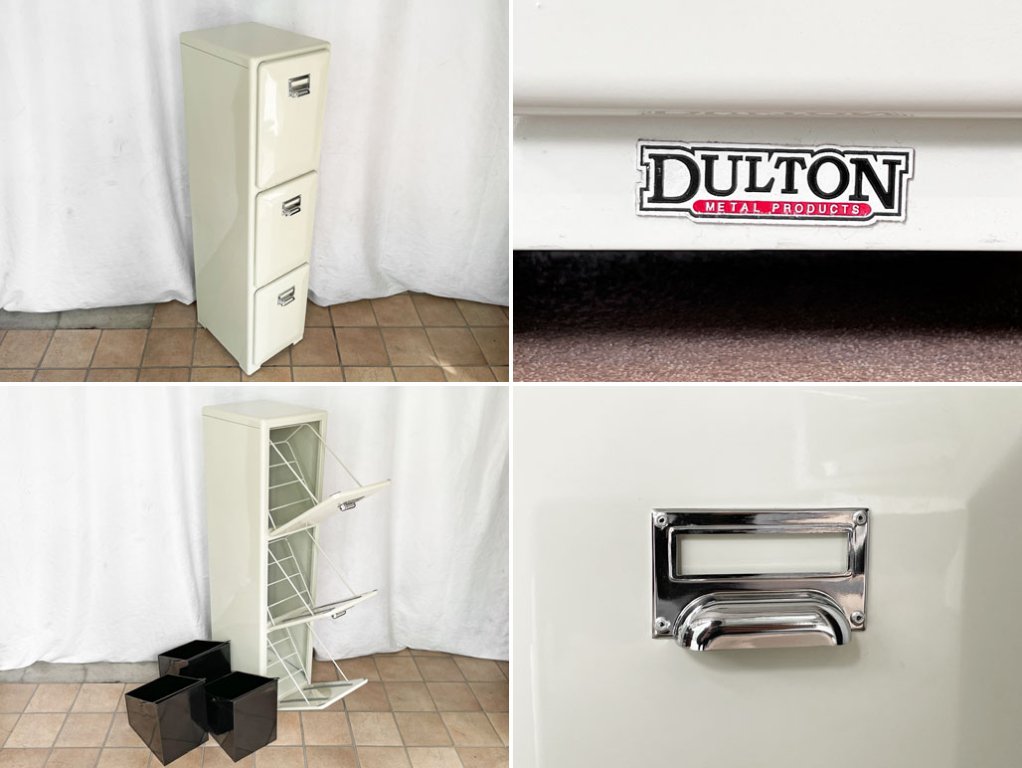 ȥ DULTON ȥ饤ǥå ȥå奫 Tridecker trash can Ȣ ȥܥå ܥ꡼ ߥåɥ꡼ǥ  
