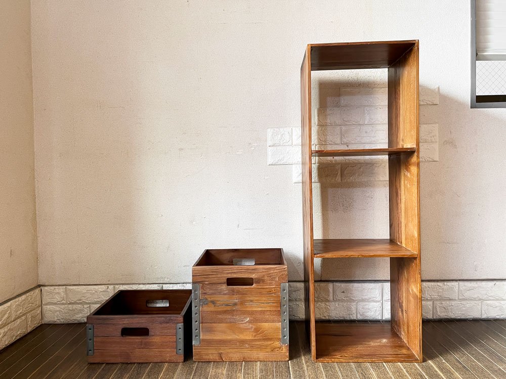 ե˥㡼 ACME Furniture ȥ TROY ץ󥷥 OPEN SHELF L 3 & ܥå BOX SL 3å 52,745- 