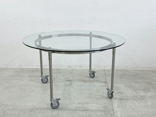 ɥꥢ driade  ITO 饹ȥå 饦 ơ֥ Glass top round table 130 ޥ륳̡ Jr. ꥢ 