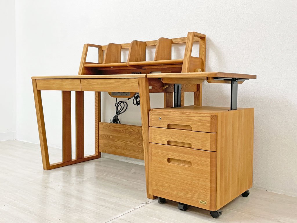 学習机 マルニ木工 天然木 - 愛知県の家具