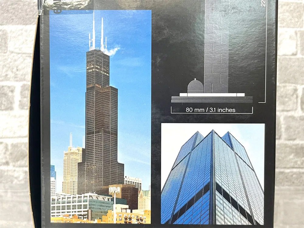 쥴 LEGO ƥ㡼 Architecture  Sears Tower 21000 ꥹ Ȣդ ̤  ǥޡ  