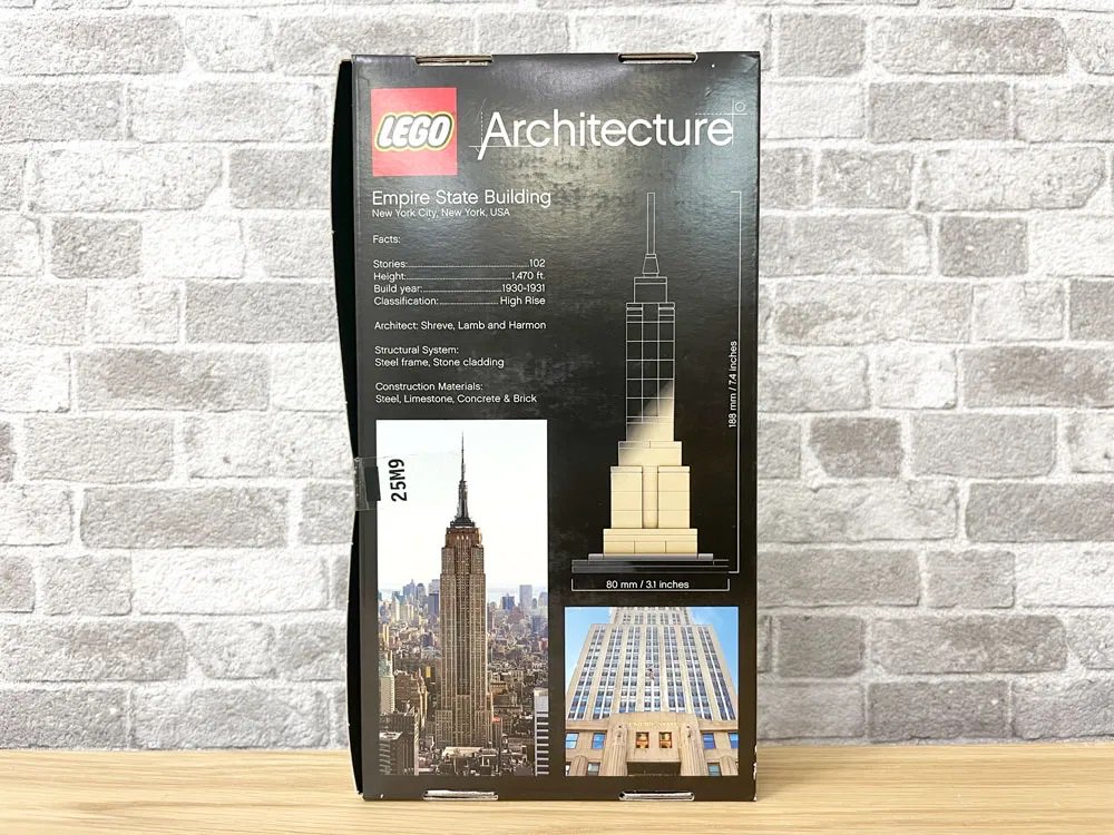 쥴 LEGO ƥ㡼 Architecture  ѥơȡӥǥ Empire State Building 21002 Ȣդ ̤  ǥޡ  