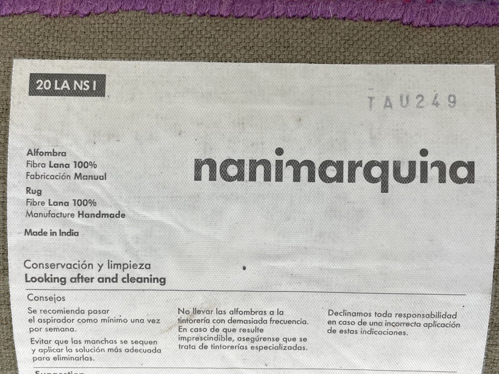 ʥ˥ޥ륭 Nanimarquina ȥԥ饰 ޥ顼 Topissimo Multi 饰ޥå ˥塼ɥ ϥɥᥤɥ饰 ꡼˥󥰺 
