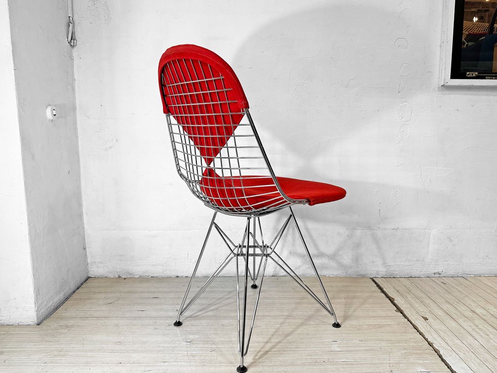 ϡޥߥ顼 Herman Miller 磻䡼 Eames Wire Chair DKR2 åե١ ӥ˥ѥå åɥե֥å C&R ॺ ߥåɥ꡼ 