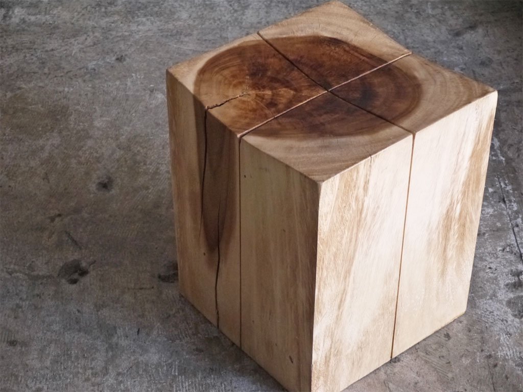 եȥե˥㡼 craft furniture ̵ॹġ solid wood stool Licht Gallery 谷 B 
