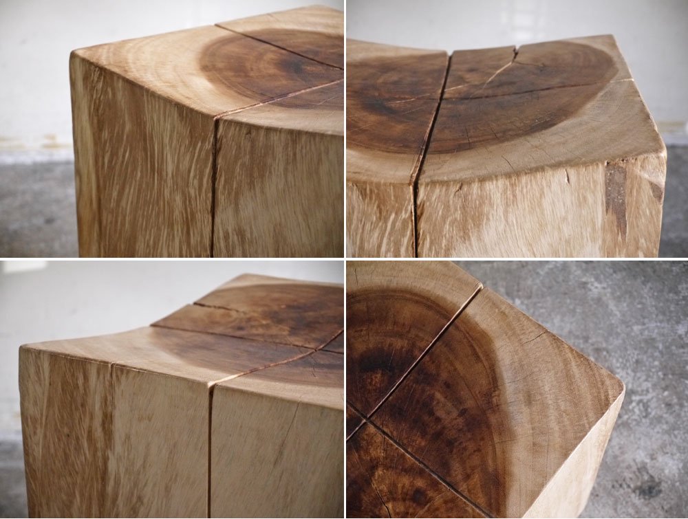 եȥե˥㡼 craft furniture ̵ॹġ solid wood stool Licht Gallery 谷 B 
