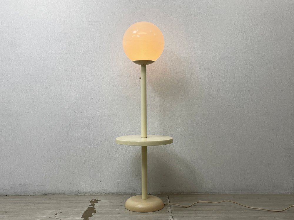 オリンピア Olympia Luna 1 Globe Floor Lamp with Table フロアランプ ...