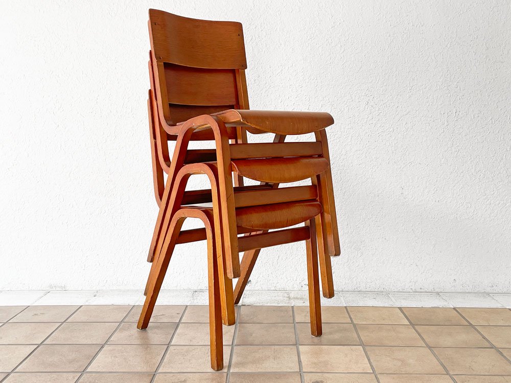 UKӥơ vintage school chair  ǥ ˥󥰥 ӡ ץ饤å å ƥ B 