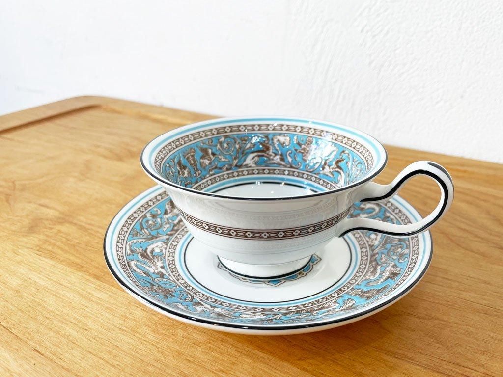 ウェッジウッド WEDGEWOOD フロレンティーン ターコイズ Florentine 