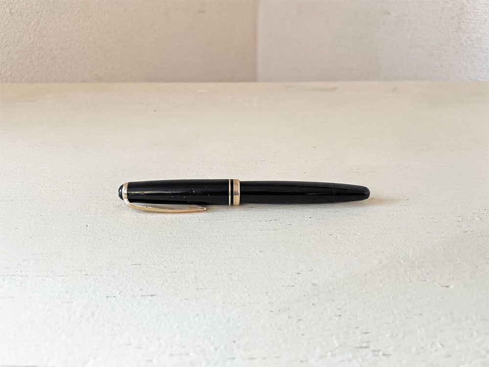 モンブラン MONTBLANC 万年筆 No.252 吸入式 14C-585 F ウィングニブ