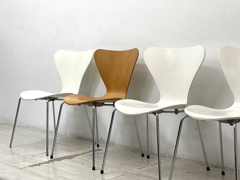 եåĥϥ󥻥 Fritz Hansen ֥ Seven Chair ͡䥳֥ Arne Jacobsen å󥰥 ۥ磻ȥå ᥿륫å ӥơ 