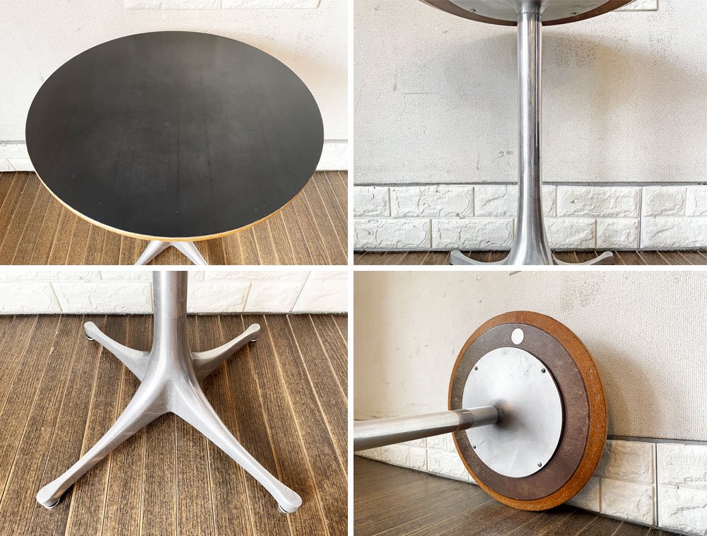 ϡޥߥ顼 Herman Miller ڥǥơ֥ Nelson Pedestal Table ɥơ֥ ֥åŷ 硼ͥ륽 ߥåɥ꡼ ӥơ  