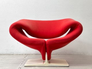 ƥե Artifort ܥ Ribbon Chair ӥơ 饦󥸥 ԥ롦ݥ Pierre Paulin ̾ åɥ١ ߥåɥ꡼ 