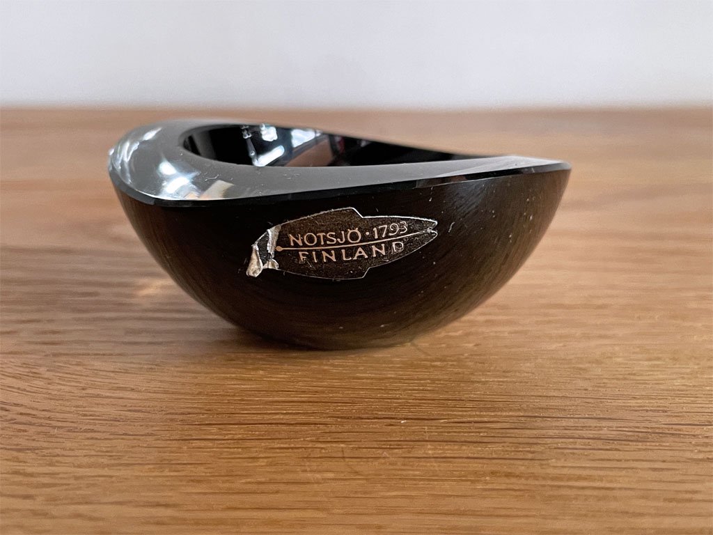 ̡ Nuutajarvi ʥåȥܥ Chestnut bowl ֥å 1950-60s ӥơ ե ̲ ե 