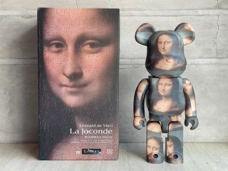 ǥȥ MEDICOM TOY 롼֥ Louvre ߥ٥֥å BE@RBRICK LEONARD DE VINCI ʥꥶ Mona Lisa 1000 