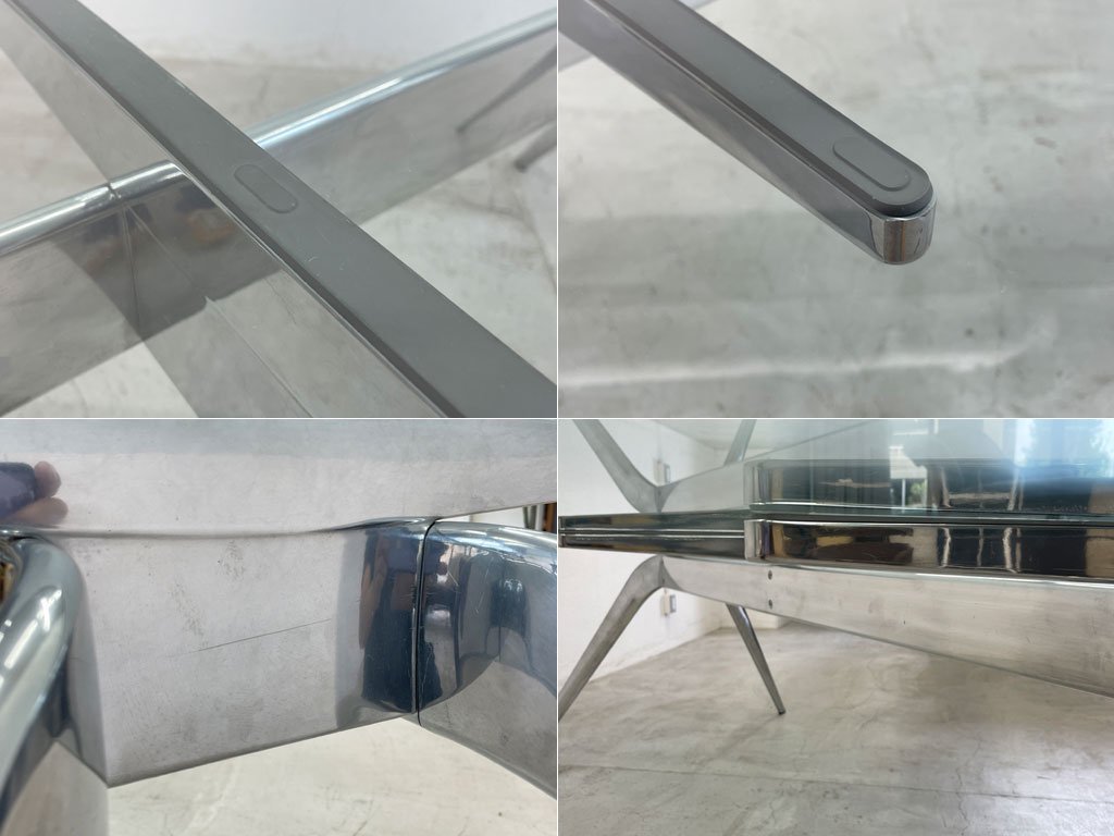 եåĥϥ󥻥 Fritz Hansen T-NO.1 ǥӥ奢ơ֥ Individual Glass top table ȥåɡ֥쥤㡼 饹ȥåץơ֥ 