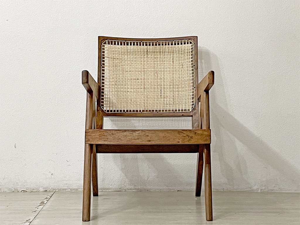 ԥ롦̥ Pierre Jeanneret  Easy Chair ̵ ǥ 쥿ͭ 1955-1956 I.B.H.O/Pb/37 ӥơ 