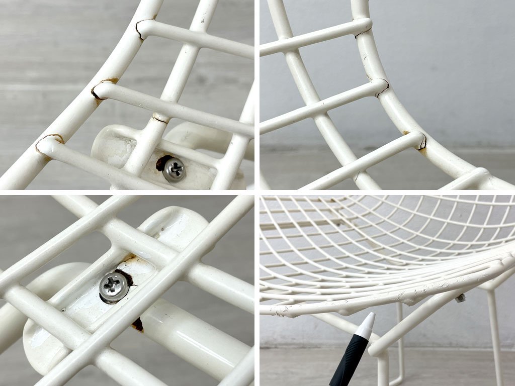 Υ Knoll 420 ɥ Side chair ˥󥰥 磻䡼 ۥ磻 ϥ꡼٥ȥ Harry Bertoia ӥơ 