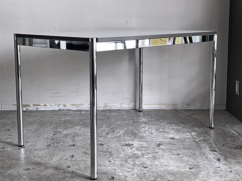 USMϥ顼 USM Haller ⥸顼ե˥㡼 Modular Furniture ϥ顼ơ֥ ǥ W125cm ѡ륰졼ߥ͡ŷ 㥹 