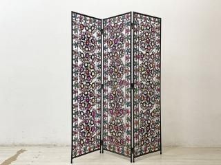 å󥢥ƥ Moroccan Antique Style ӡѡơ 3Ϣ ߥåS H140cm Ω ֻڤ ꡼ 