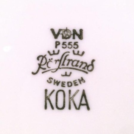 륹ȥ/Rorstrand KOKA Plate 19cm   ץ졼 إ륵٥󥰥ȥ/Hertha Bengtson