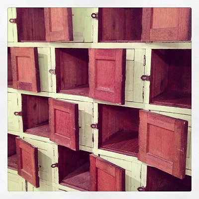  50'SJapan Antique   School Shoe Cabinet / 50ǯ塡ѥ󥢥ƥ륷塼ӥͥå