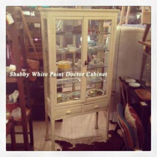 Shabby White Paint  Doctor Cabinet
