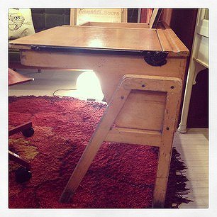  60~70'SUK Vintage   School Desk / 60ǯ70ǯ塡ꥹӥơUKӥơǥعؽ