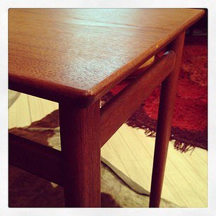  70S Vintage Denmark Teak Wood Side Table / 70ǯӥơǥޡॵɥơ֥