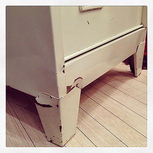  Vintage Flap Door Steel Cabinet / ӥơեåץɥ륭ӥͥå