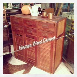  Vintage Wood Cabinet / ӥơåɥӥͥå