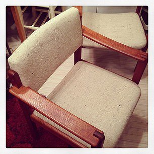  Japan VintageTeak Wood Arm Chair / ѥӥơॢ
