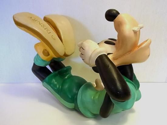 ディズニー Disney グーフィー フィギュア レア 特大 置物
