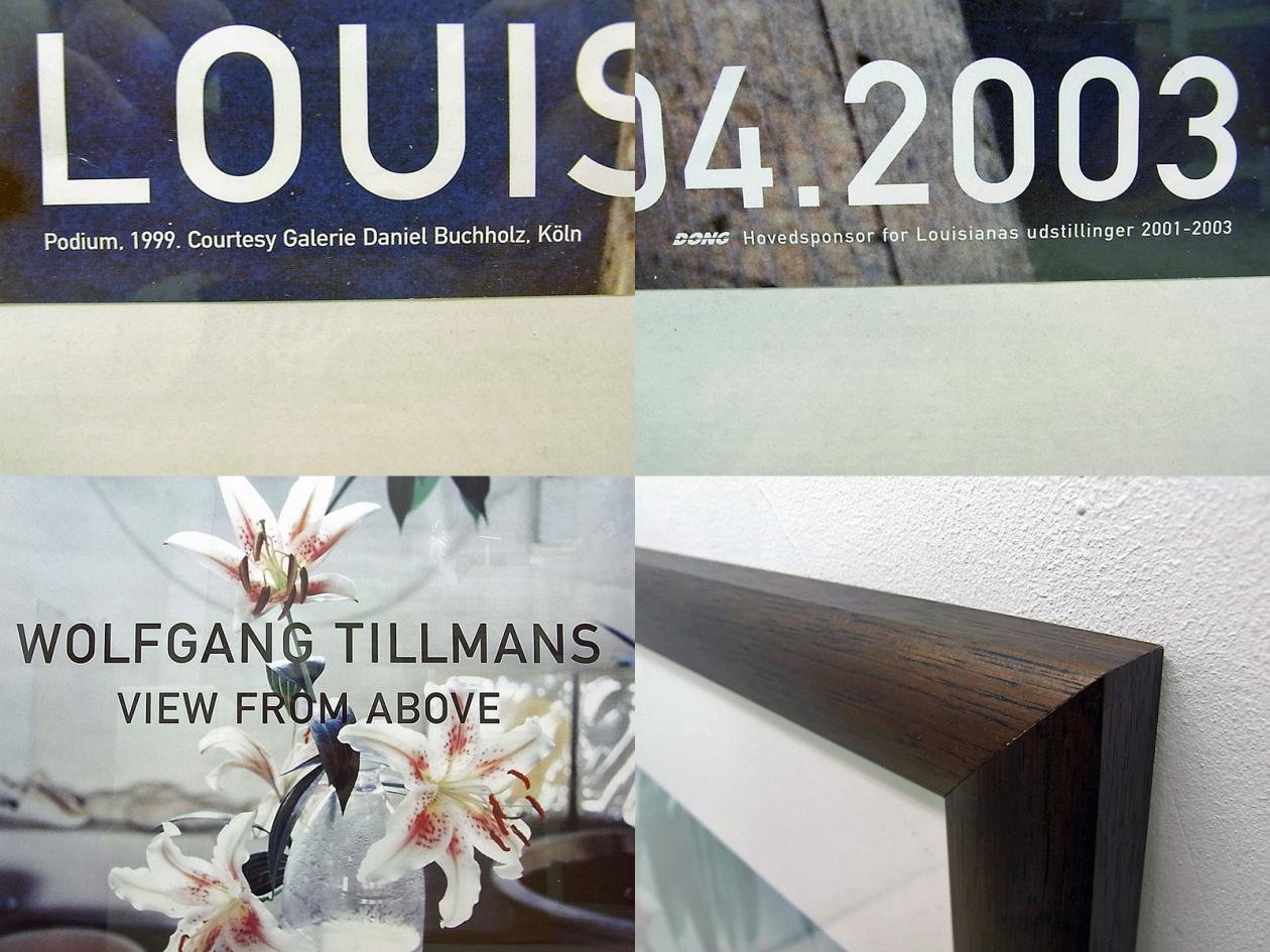 ◇ 2003 ルイジアナ美術館 WOLFGANG TILLMANS 展 view from above ポスター