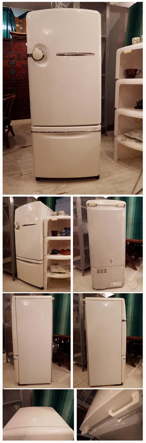 ノスタルジックデザイン Will FRIDGE 260ℓサイズ 冷蔵庫 NR-B26B1 2002