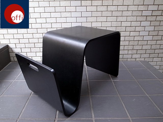 offi/オフィー Mag Table マグ テーブル ブラック プライウッド □