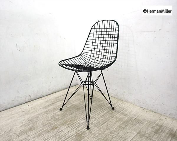 HermanMiller ハーマンミラー社製 DKR イームズ ワイヤーメッシュチェア □