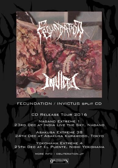 ORCD113) FECUNDATION / INVICTUS / Split (CD) - はるまげ堂