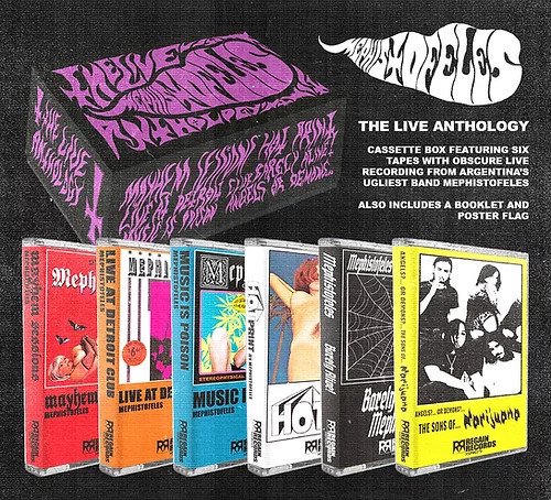 MEPHISTOFELES / The Live Anthology (6 x Tape / Box), - はるまげ堂レコードショップ