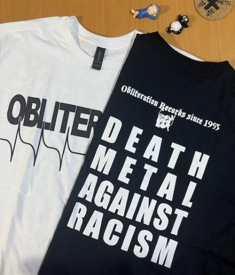 OBLITERATION RECORDS / Death Metal Against Racism (T-shirt) - はる