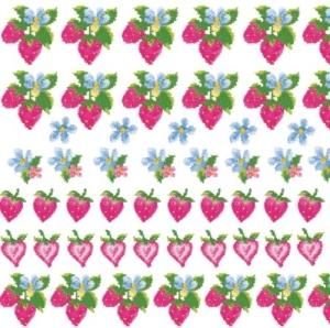 ガラス strawberry garden