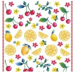 ガラス Lemon&Cherry garden