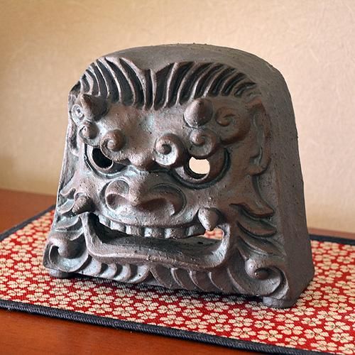 鬼面　木彫り 黒鬼　壁掛　魔除け　なまはげ Yahoo!オークション - 鬼面 木彫り 黒鬼 壁掛 魔除け なまはげ ACBF 中