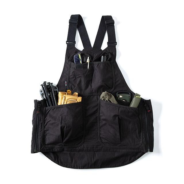 [GSV-04] FIREPROOF APRON VEST / BLACK